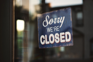 Sacramento local business is closed