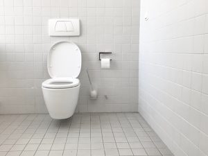 toilet leak at the base